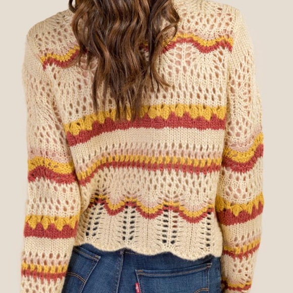 Retro Knit Sweater - Picture 3 of 4